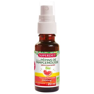 Superdiet - Extrait de Pépins de Pamplemousse Ultra Concentré BIO - 20 ml