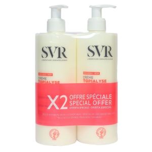 SVR - Crème Topialyse offre spéciale - 2x400ml