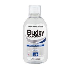 Eluday Blancheur - Bain de bouche protection anti-taches - 500 ml