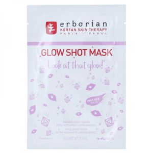Erborian - Glow Shot Mask - Masque tissu visage effet repulpant hydratant - 15 g