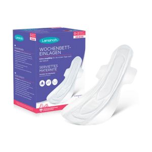 Lansinoh - Serviette maternité post-partum 0-2 semaines - 10 pièces