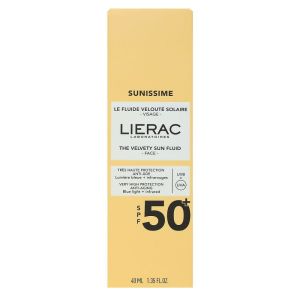 Lierac - Sunisse Fluide veloute solaire SPF50+ - 40ml
