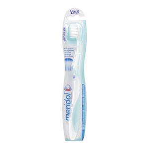 Meridol - Brosse à dents protection gencives - Brosse souple