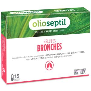 Olioseptil - Bronches - 15 gélules