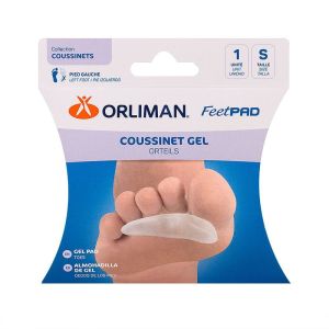 ORLIMAN - Coussinet gel orteils gauche