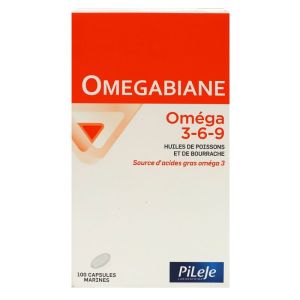 Pileje - Omegabiane Oméga 3-6-9 - 100 capsules