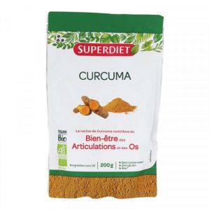 Superdiet - Curcuma bien-être des articulations et des os - 200 g