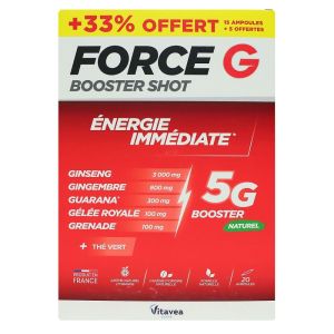 Vitavea - Force G Booster shot 5G - 20 ampoules