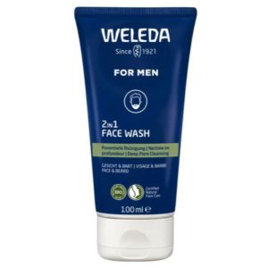 Weleda - Nettoyant Visage Homme 2 en 1 - 100mL