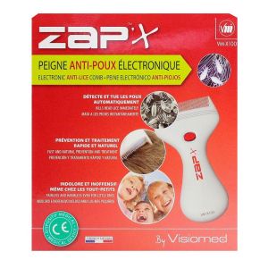 ZAP'X - Peigne anti-poux électronique