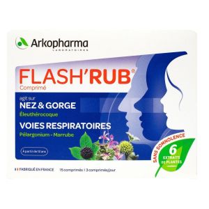 Arkopharma - FLASH'RUB - 15 comprimés