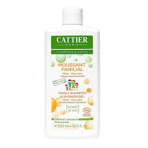 Cattier - Moussant Familial Millet Aloe Vera - 500ml