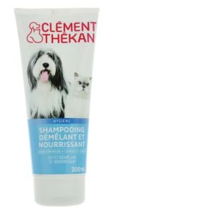 Clément Thékan - shampoing démêlant et Nourrissant chien et chat 200ml