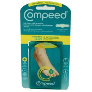 Compeed - Pansements Cors  moyen format - 6 pansements
