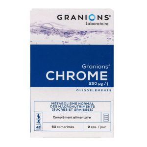 Granions - Chrome 250Ug - 60 comprimés