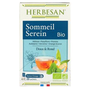 Herbesan - Infusion bio n°4 sommeil serein - 20 sachets