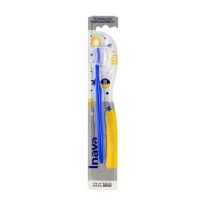 Inava - Brosse à dents junior 7/12 ans - Brosse ultra-souple
