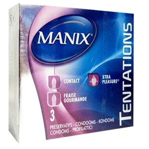 Manix - Tentations Sélection - 3 préservatifs