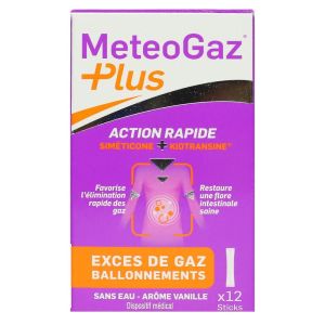 Meteogaz Plus - ballonnement - 12 sticks