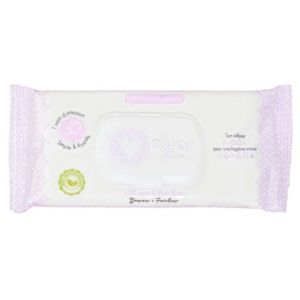 Musc Intime - Lingettes intimes Musc Blanc - 30 lingettes