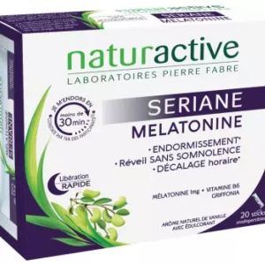 Naturactive - Seriane Melatonine - 20 sticks orodispersible