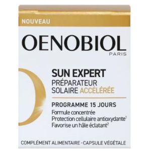 Oenobiol - Sun expert préparation solaire accélerée - 30 capsules