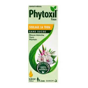 Phytoxil - sirop toux sans sucre - 120ml