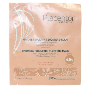 Placentor - Masque repulpant booster éclat - 1 masque