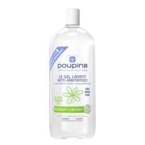 Poupina - Gel lavant anti-irritations - 1 Litre