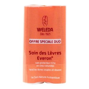 Weleda - Everon soin des lèvres - 2 x 4.8 g