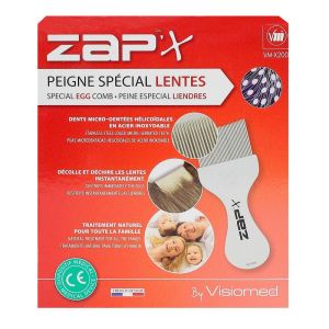 ZAP'X - Peigne spécial lentes
