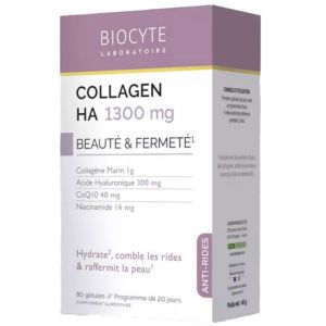 Biocyte - Collagen HA 1300mg beauté et fermeté - 80 gélules