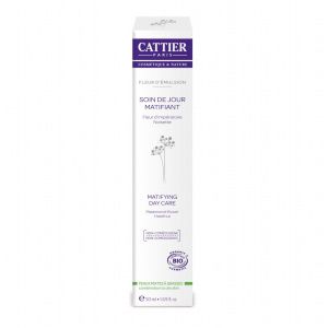 Cattier - Soin de jour matifiant Fleur d’Émulsion - 50 ml