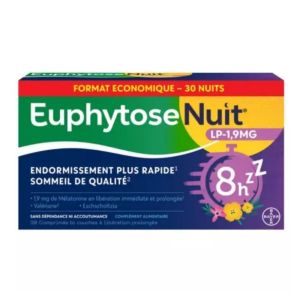Euphytose Nuit - LP-1.9mg - 30 comprimés