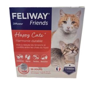 Feliway - Friends diffuseur + recharge 30 jours - 48ml