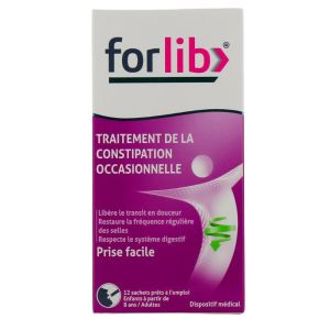 Forlib - traitement de la constipation occasionnelle - 12 sachets