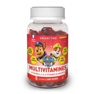 Granions - Multivitamines sans sucres goût fraise - 60 gummies