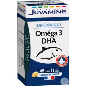 Juvamine  - Oméga 3 DHA 45 capsules