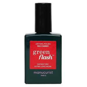 Manucurist - vernis semi permanent green flash Red cherry - 15ml