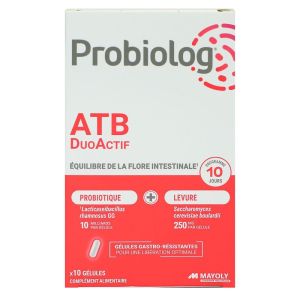 Mayoly - Probiolog ATB duoactif - 10 gélules