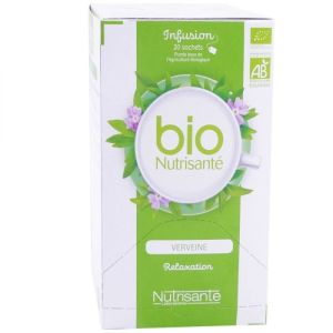 Nutrisanté Bio - Infusion Verveine - 20 sachets