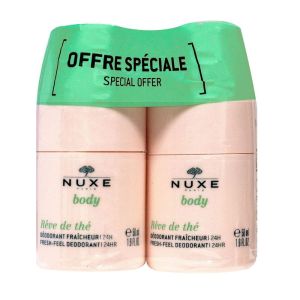 Nuxe - Rêve de Thé déodorant fraîcheur - 50Mlx2