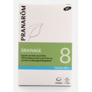 Pranarom - Oleocaps+ 8 - 30 capsules