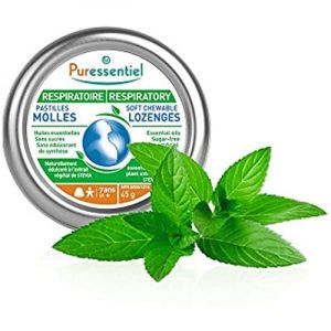 Puressentiel - Gommes Respiratoire Menthe & Eucalyptus - 45 g