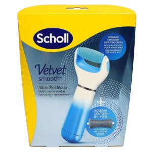 Scholl - Râpe électrique Velvet smooth bleue
