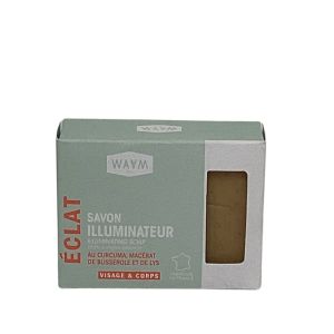 Waam - Savon Illuminateur au Curcuma -  80 g