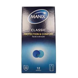 Manix - Préservatif Classic Protection confort - 12 préservatifs