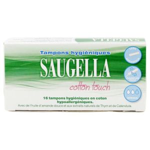 Saugella - Tampons hygiéniques hypoallergéniques Normal - 16 tampons