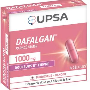 Upsa - Dafalgan 1000Mg - 8 gélules