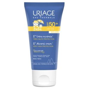 Uriage - 1ère crème minérale solaire SPF50+  - 50ML